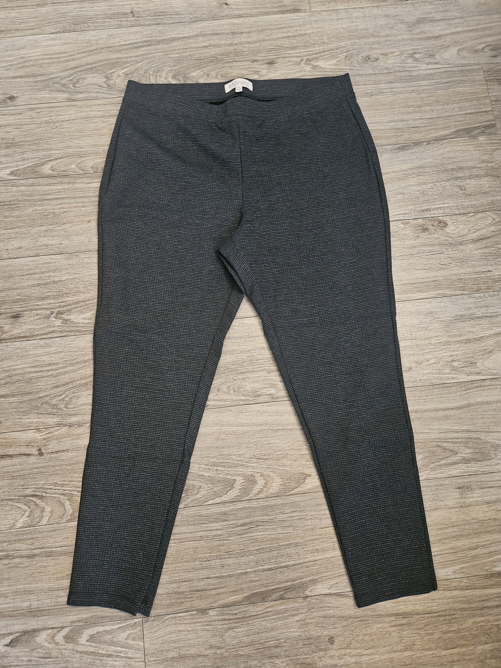 Philosophy Charcoal Textured Skinny Ponte Pants Size 2X